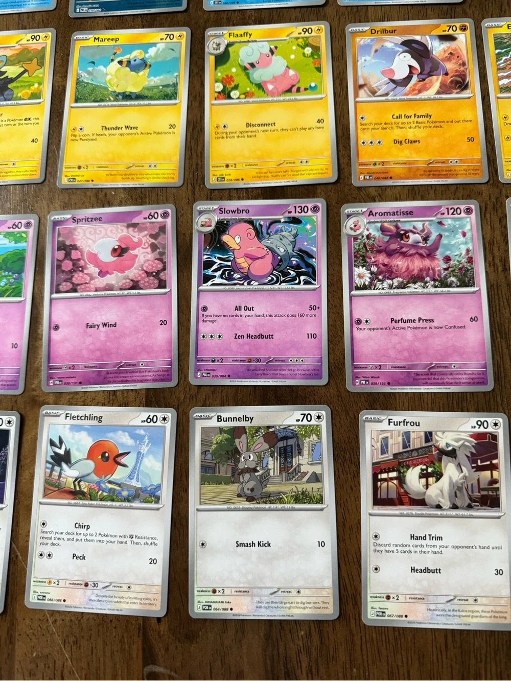 Pokémon Cuties Only 54 Card Lot - Prismatic, Perfect Order, PB, CR + Sleeve Set